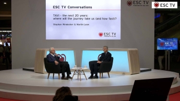 Watch ESC TV Conversations: TAVI - the next 20 years: where will the journey take us (and how fast)?